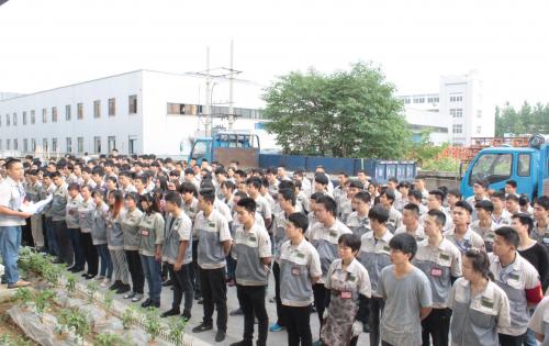 钣金事业部起劲响应招呼，，，召开全事业部“清静活动月”发动大会